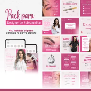 Imagem do curso PACK DESIGNER DE SOBRANCELHAS