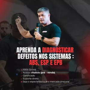 Imagem de capa para o Curso online FUNCIONAMENTO E DIAGNÓSTICO EM FREIOS ABS/ESP/EPB 