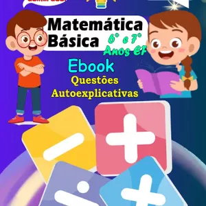 Imagem de capa para o Ebook Matematica explicada com questões autoexplicativa