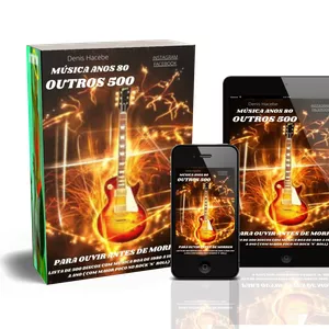 Imagem de capa para o Ebook Música Anos 80 Outros 500