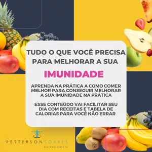 Imagem de capa para o Curso online MELHORANDO A IMUNIDADE NA PRÁTICA