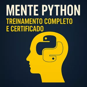 Curso **Mente Python – Treinamento Completo e Certificado** 