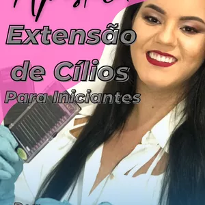 Imagem de capa para o Ebook APOSTILA EXTENSÃO DE CÍLIOS PARA INICIANTES