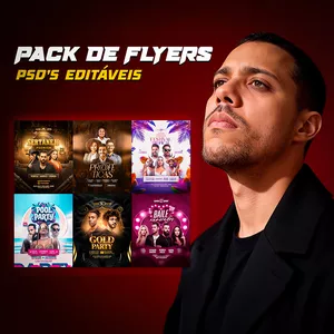 Imagem de capa para o Curso online Pack de Flyers PSD Editáveis para Photoshop