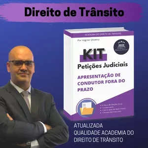 Imagem principal do produto KIT - APRESENTAÇÃO DE CONDUTOR FORA DO PRAZO