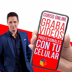 Imagen de portada para Curso online Cómo grabar videos profesionales con tu celular