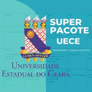 Imagem de capa para o Ebook (PACOTE UECE) CRONOGRAMA UECE COM REVISÕES PROGRAMADAS 