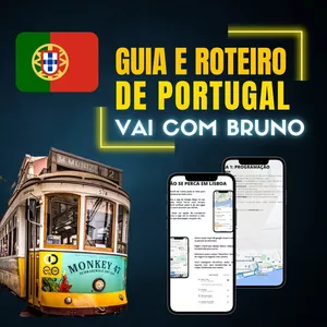 Imagem de capa para o Ebook Guia e Roteiro de Portugal