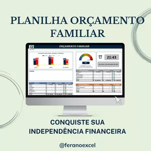 Imagem de capa para o Curso online Planilha Orçamento Familiar