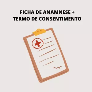 Imagem de capa para o Ebook FICHA ANAMNESE + TERMO DE CONSENTIMENTO PARA USO DE IMAGEM