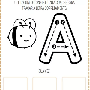 Imagem de capa para o Ebook ALFABETO TRAÇADO