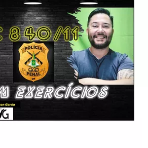 Imagem de capa para o Ebook LC 840 EM EXERCÍCIOS - CONCURSO DA POLÍCIA PENAL DO DF