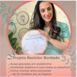 Imagem de capa para o Curso online Bastidor bordado - uma nova tendência 