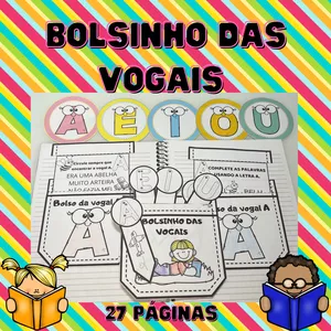 Imagem de capa para o Ebook BOLSINHO DAS VOGAIS