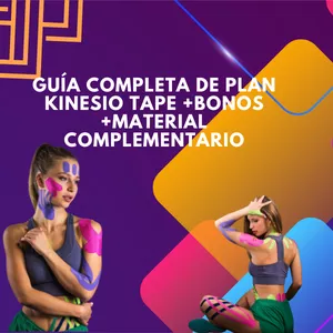 Imagen de portada para Curso online Guía completa de Plan Kinesio Tape +Bonos