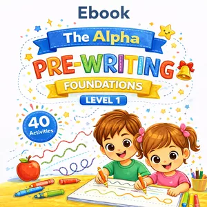 Cover image for Ebook Level 1 – Pre-Writing Foundations (Edad 3–4)