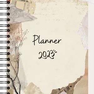 Imagem de capa para o Ebook Planner Digital 2023