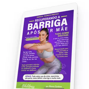 Imagem de capa para o Ebook Manual teórico-prático: recuperando a barriga após ser mãe