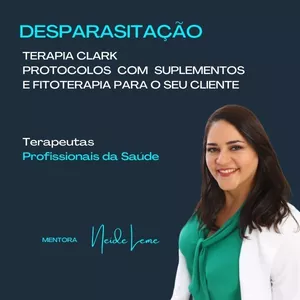 Curso Curso de  Desparasitação para Terapeutas