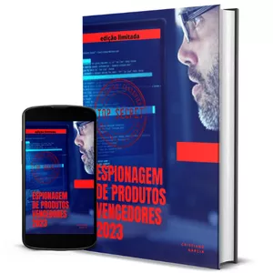 Imagem de capa para o Ebook Espionagem de produtos Vencedores 2023 (ferramentas)