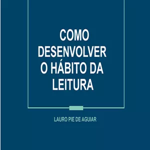 Imagem principal do produto COMO DESENVOLVER O HÁBITO DA LEITURA