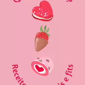 Imagem de capa para o Ebook RECEITAS FIT DOCES SAUDÁVEIS 