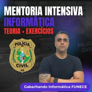 Imagem de capa para o Curso online INTENSIVÃO RETA FINAL- INFORMÁTICA PC-CE