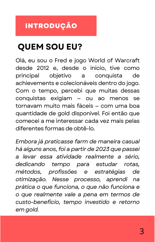GOLD DE FORMA EFICIENTE – Guia Prático para Farmar Gold no World of Warcraft — imagem 4