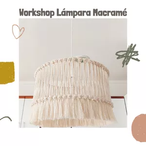 Imagen de portada para Curso online Workshop Lámpara Macramé video tutorial.