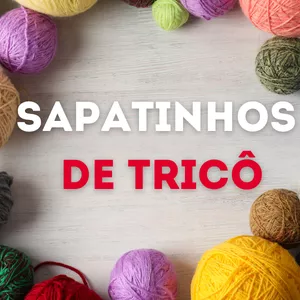 Imagem de capa para o Ebook  RECEITAS DE SAPATINHOS DE TRICÔ 2.0