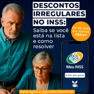 Imagem de capa para o Ebook DESCONTOS IRREGULARES NO INSS
