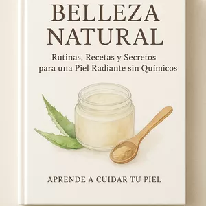 Imagen de portada para Ebook Descubre los secretos de la belleza natural en casa