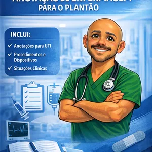 Imagem de capa para o Ebook 100 MODELOS DE ANOTAÇÃO DE ENFERMAGEM PARA O PLANTAO - METODO CPR