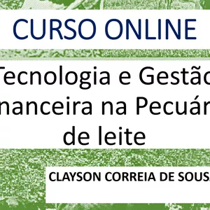 Imagem do curso Tecnologia e gestão financeira na pecuária de leite