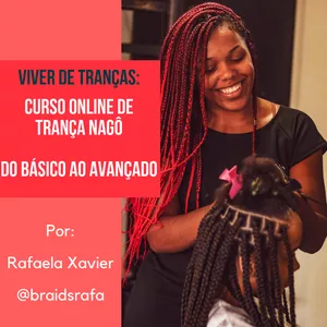 Imagem de capa para o Curso online Viver de Tranças Nagô, Marketing e Gestão
