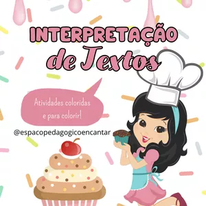 Imagem de capa para o Ebook Leitura e interpretação de texto 1ºano 