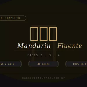 Imagem do curso MandarimFluente — Fase 2: Construção
