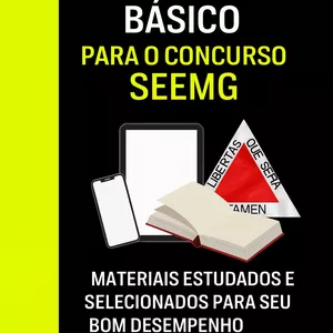 Imagem de capa para o Ebook E-book "O Básico do básico para seu Concurso SEEMG"