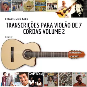 Imagem de Transcrições para violão de 7 cordas volume 2 criado por Cidão Music Tabs na hotmart