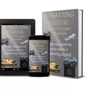 Imagem de capa para o Ebook Marketing Digital Medos X Verdades = Resultados