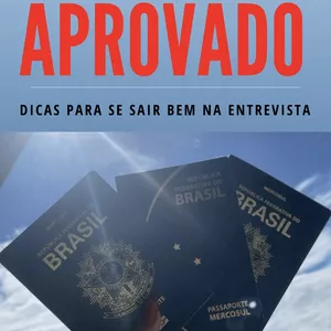 Imagem de capa para o Ebook Visto de turismo aprovado 