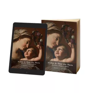 Imagem de capa para o Ebook 31 dias de Maio com Maria: Escritura, oração e beleza