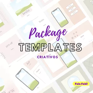 Imagem de capa para o Curso online Package Templates Criativos para postagem nas Redes Sociais