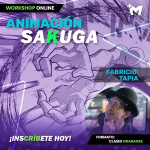 Imagen de portada para Curso online Animación Sakuga