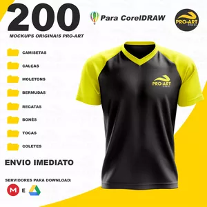 Imagem de capa para o Ebook Kit Mockup CorelDRAW