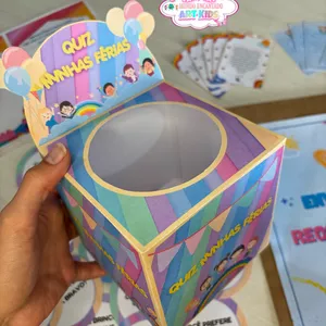 Imagem de capa para o Ebook QUIZ MINHAS FÉRIAS 🌈