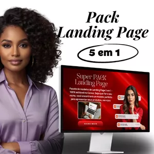 Imagem de capa para o Curso online Pack Páginas de Venda - Canva