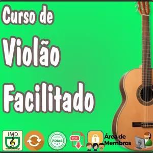 Imagem de capa para o Curso online Curso de Violão Facilitado