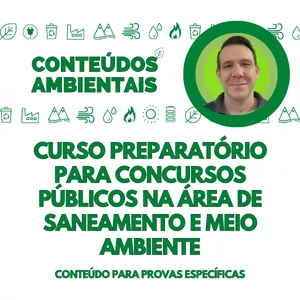 Imagem do curso Curso Preparatório para Concursos Públicos na área de Saneamento e Meio Ambiente