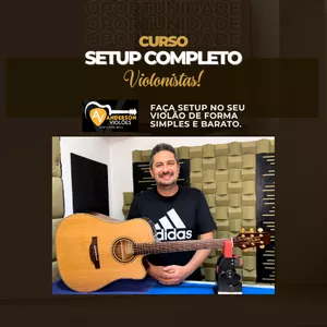 Imagem de capa para o Curso online Setup completo para Violonistas